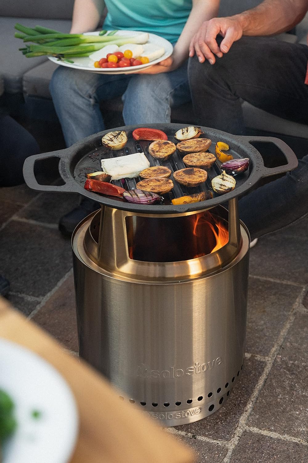 Ranger Grillrost mit Aufsatz, Grillplatte + Aufsatz, Ranger