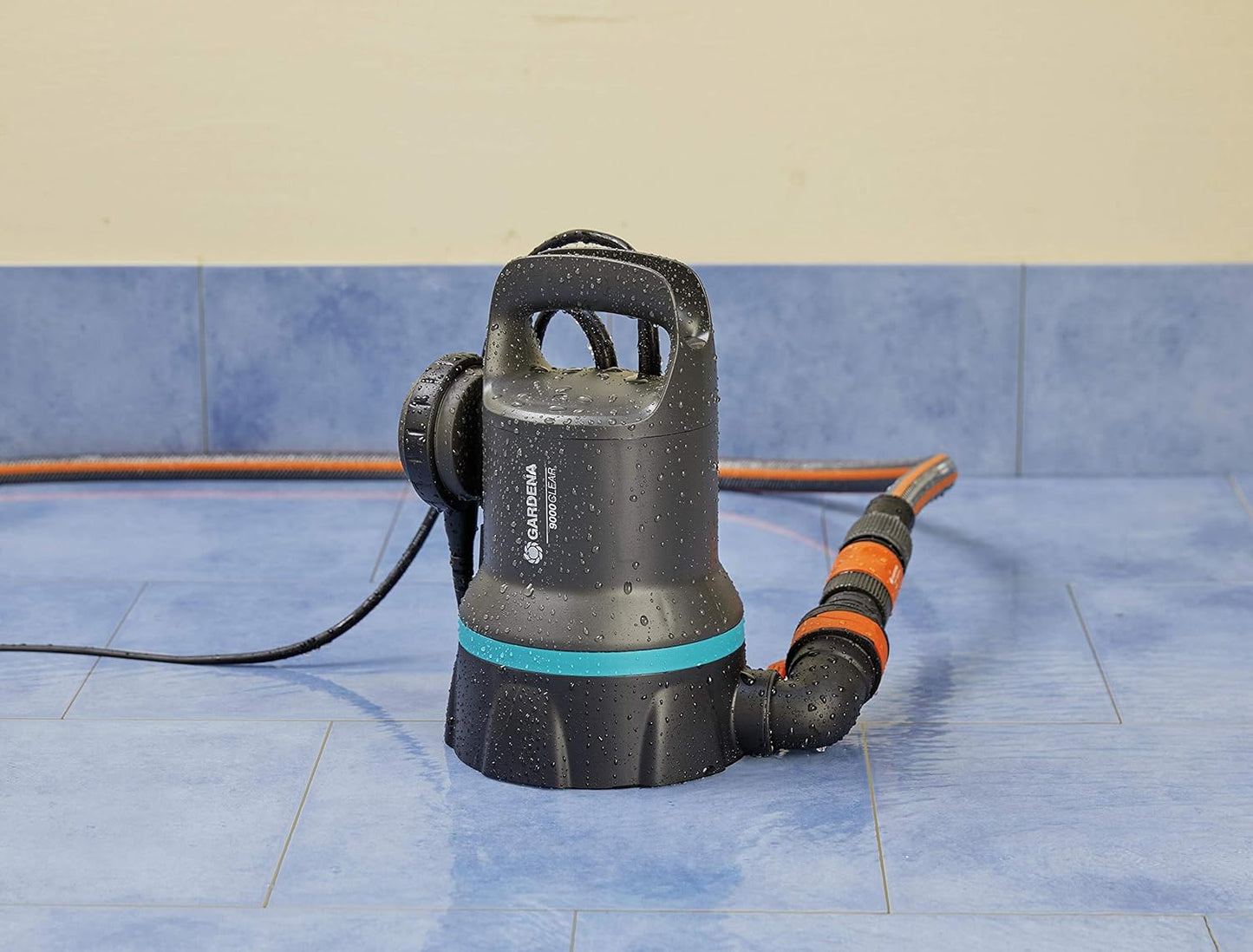 09030-20 Tauchpumpe 9000, bis zu 9.000 l/h - Schwimmerschalter