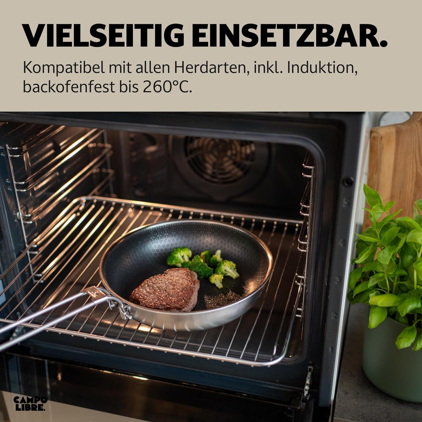 Enzo HexaGuard, Beschichtete Pfanne - 24cm