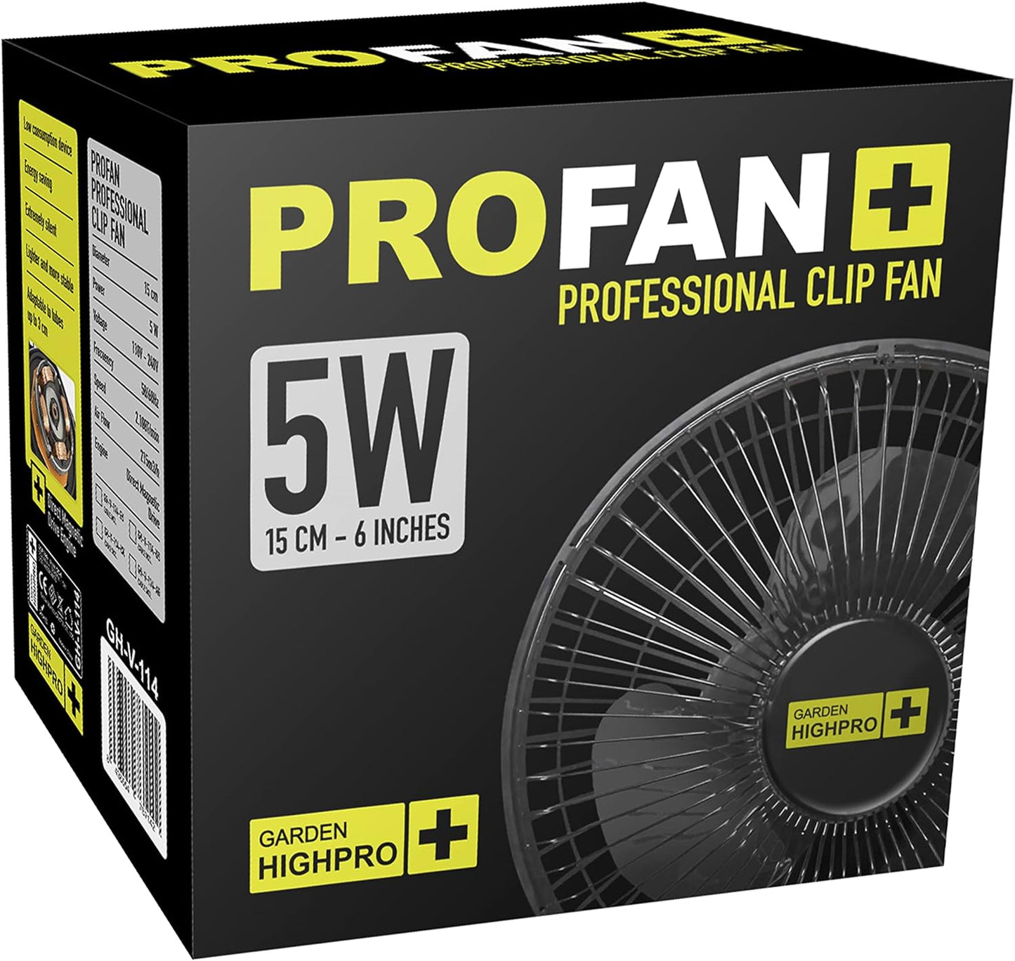 Professional Clip Fan GH-V-114