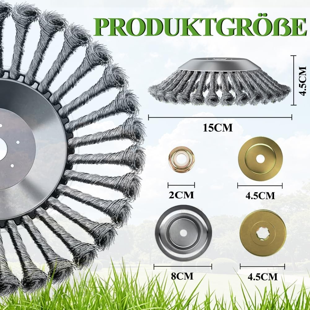 Unkrautbürsten-Set
