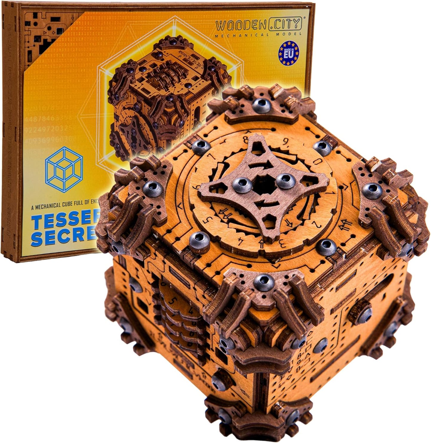 Tesseract 3D Holzpuzzle