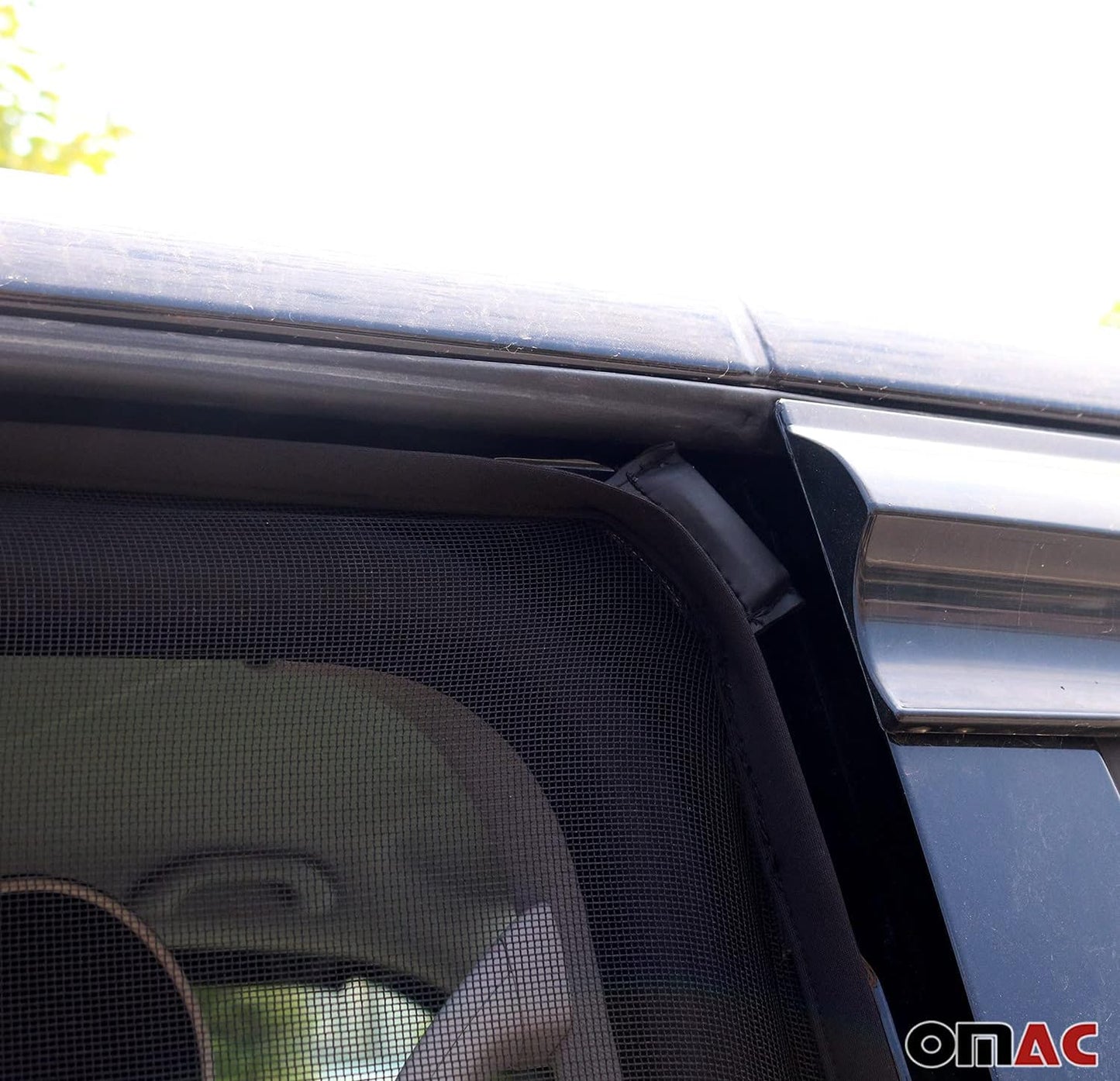 Moskitonetz für VW T6/T6.1 2015-2024 Schiebetür, Schwarz / Moskitonetz Schiebetür, Schwarz