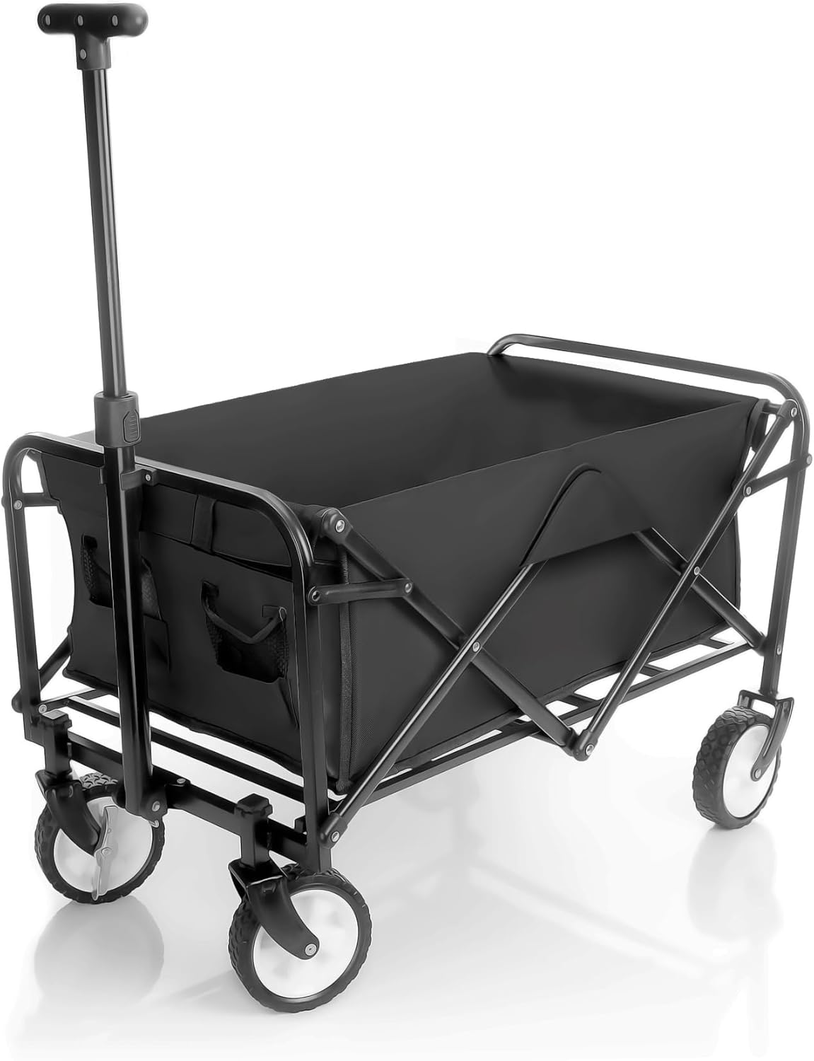 Faltbarer Bollerwagen, Schwarz