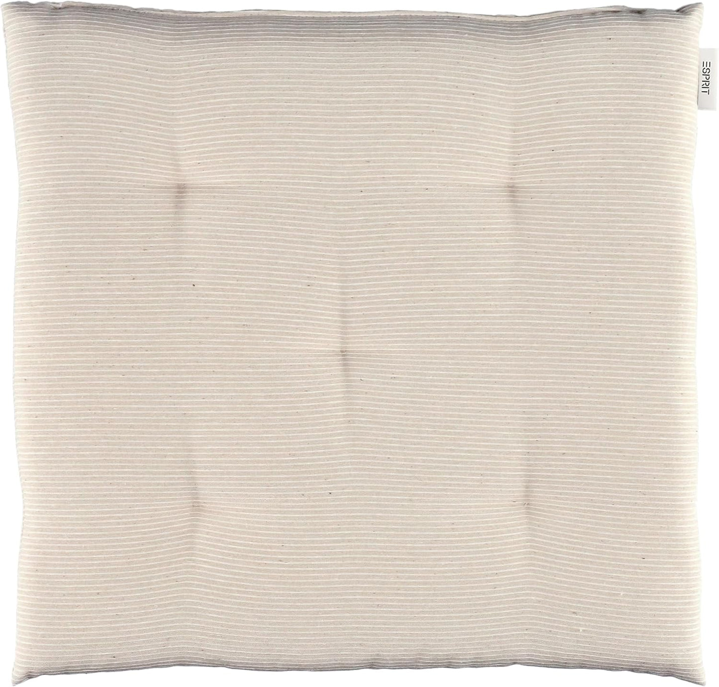 2er-Set Sitzkissen, Beige 40 x 40 cm (2er Pack)