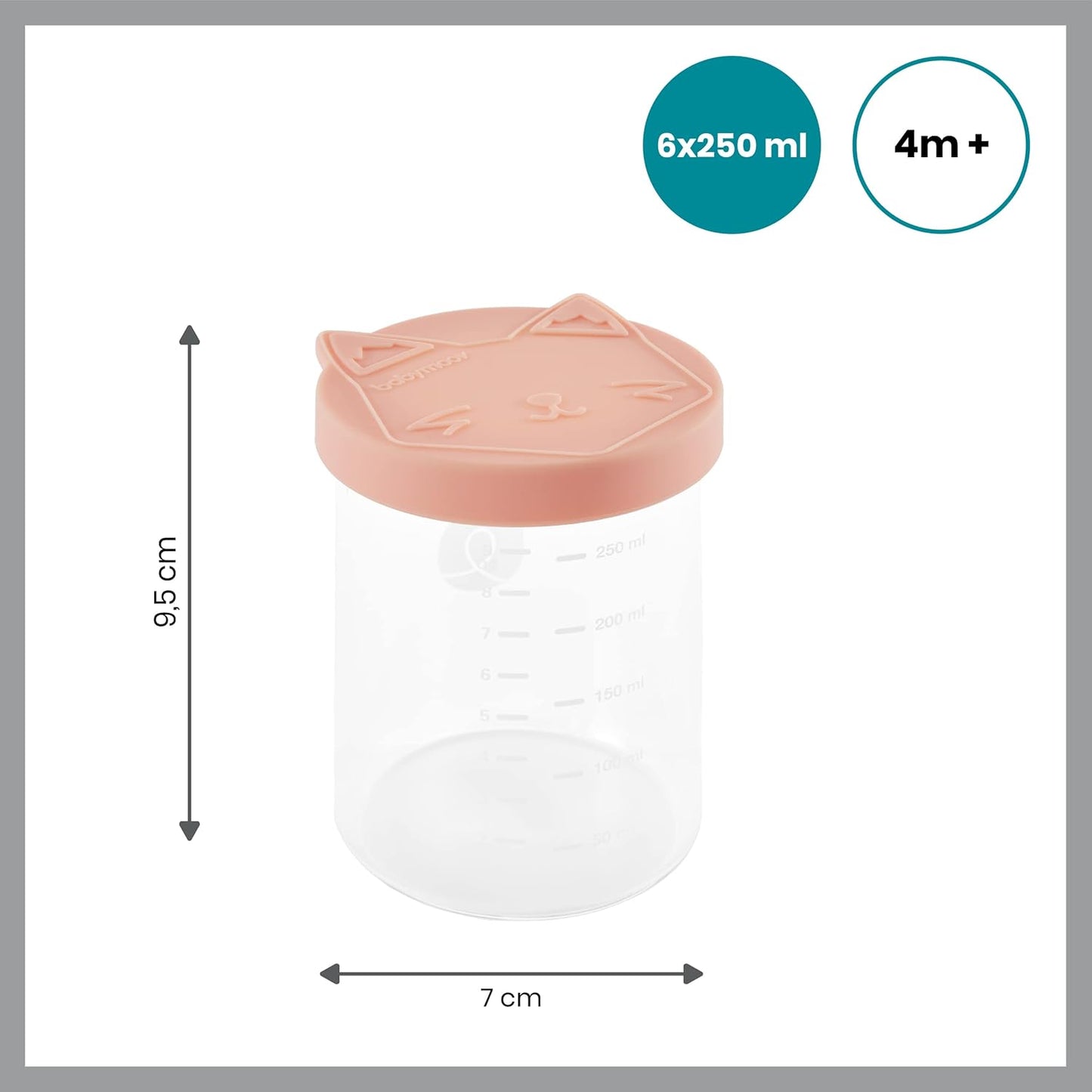 ISY BOWLS Behälter-Set, 6x250ml