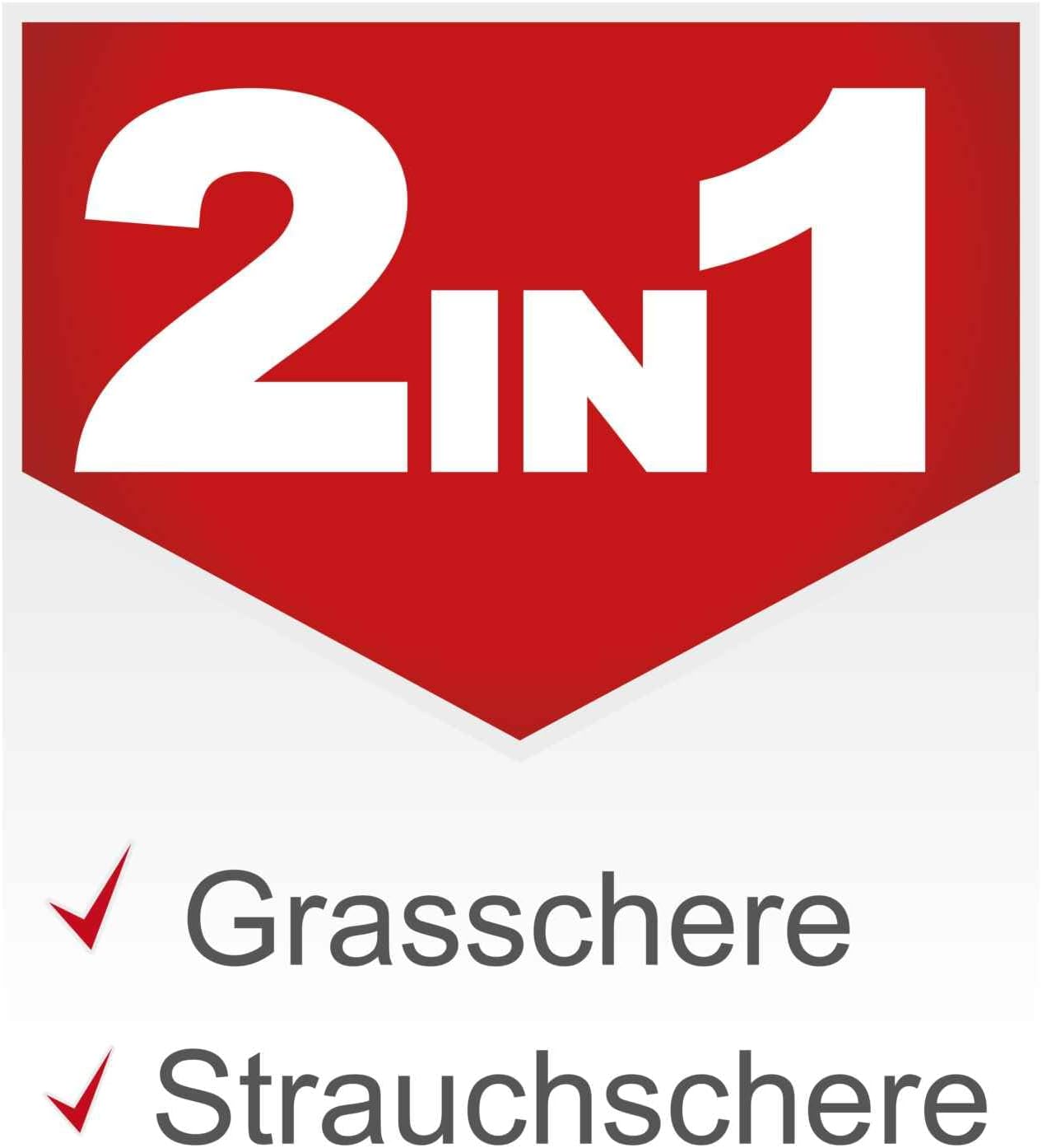 2in1 Akku Strauch- & Grasmesser CGS-15-Li, CGS-15-Li