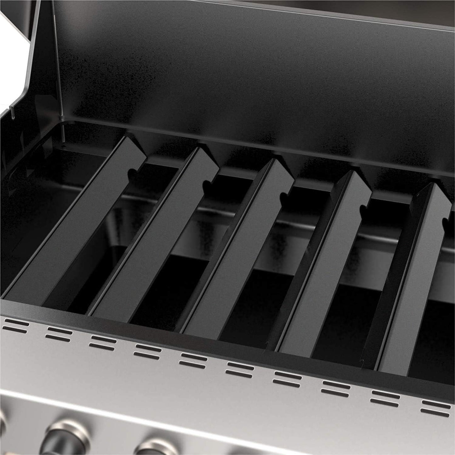 Aromaschienen-Set für Weber Genesis II/LX 300 Serie, Schwarz