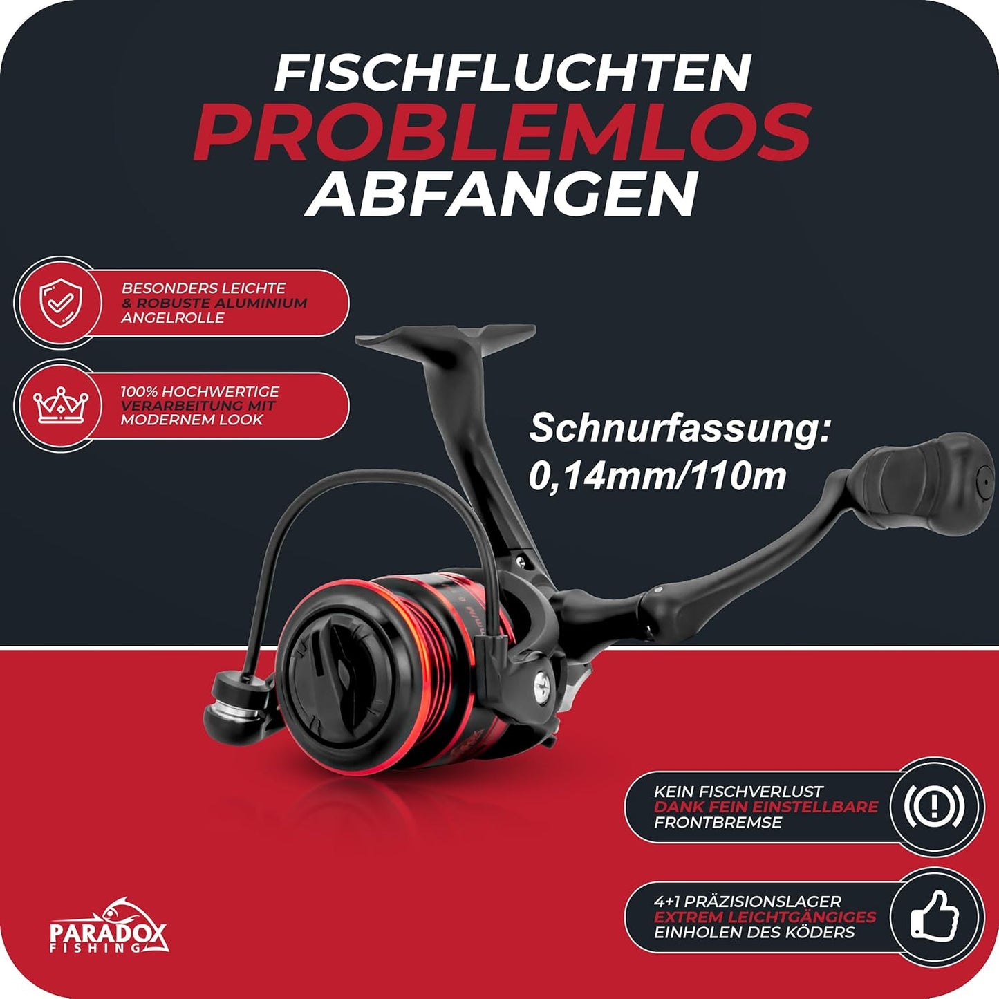 Trout Series X UL-Ruten Set, UL-Rute und Rolle