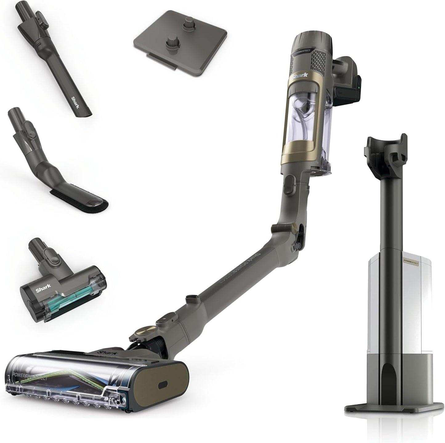 Akku-Staubsauger mit 2-Liter-Selbstentleerungsstation, PowerDetect & Auto Empty