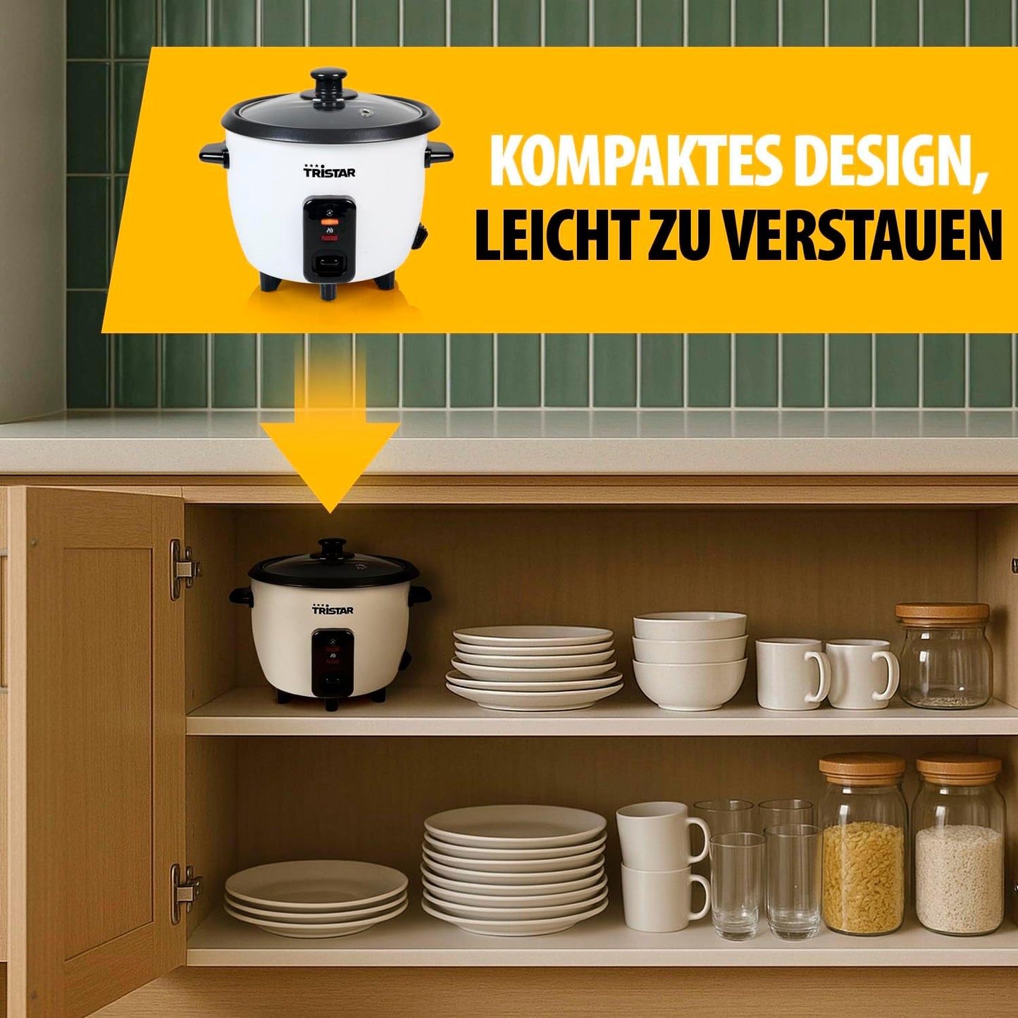 RK-6142 Reiskocher mit Warmhaltefunktion, Neue version
