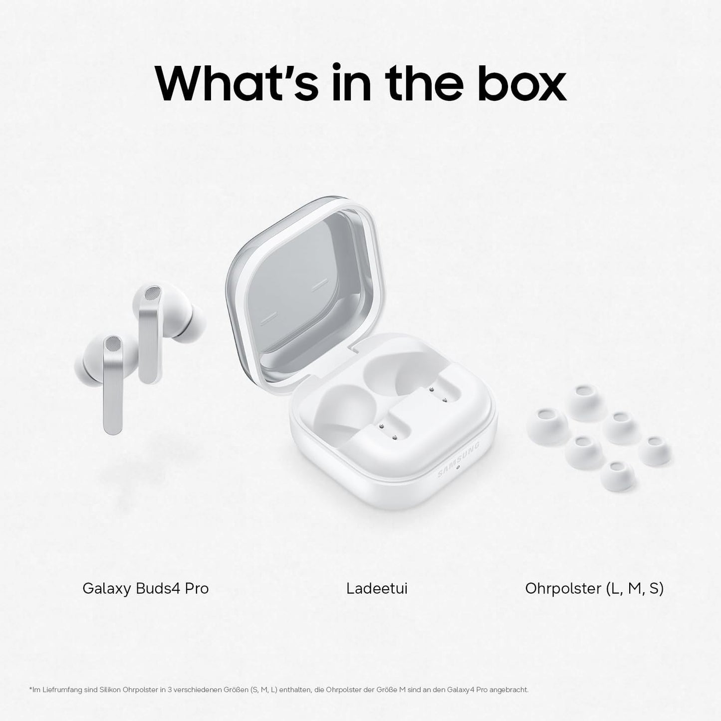 Galaxy Buds4 Pro, Buds4 Pro White