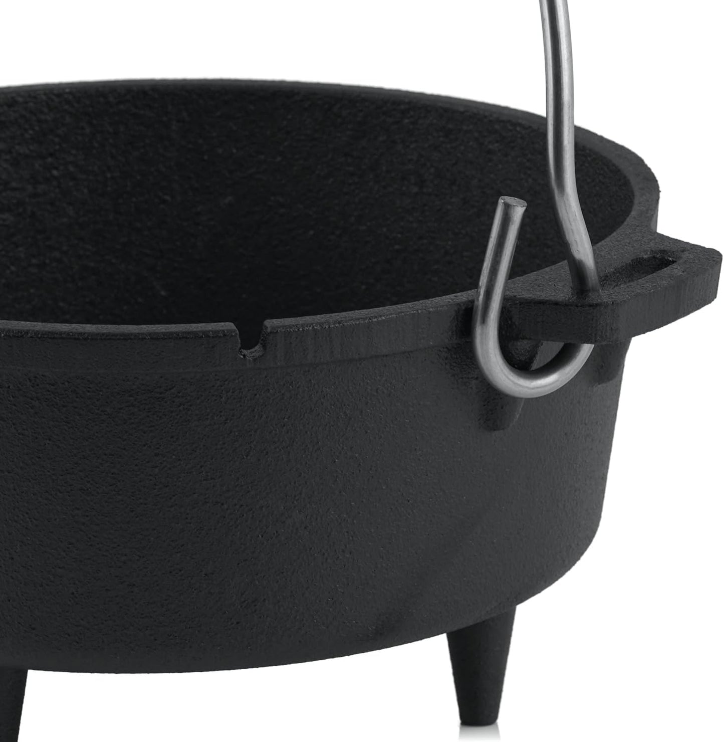Mini Dutch Oven DO1P mit Füsse, preseasoned, Topf mit Füsse 1,8 Liter (DO1P)