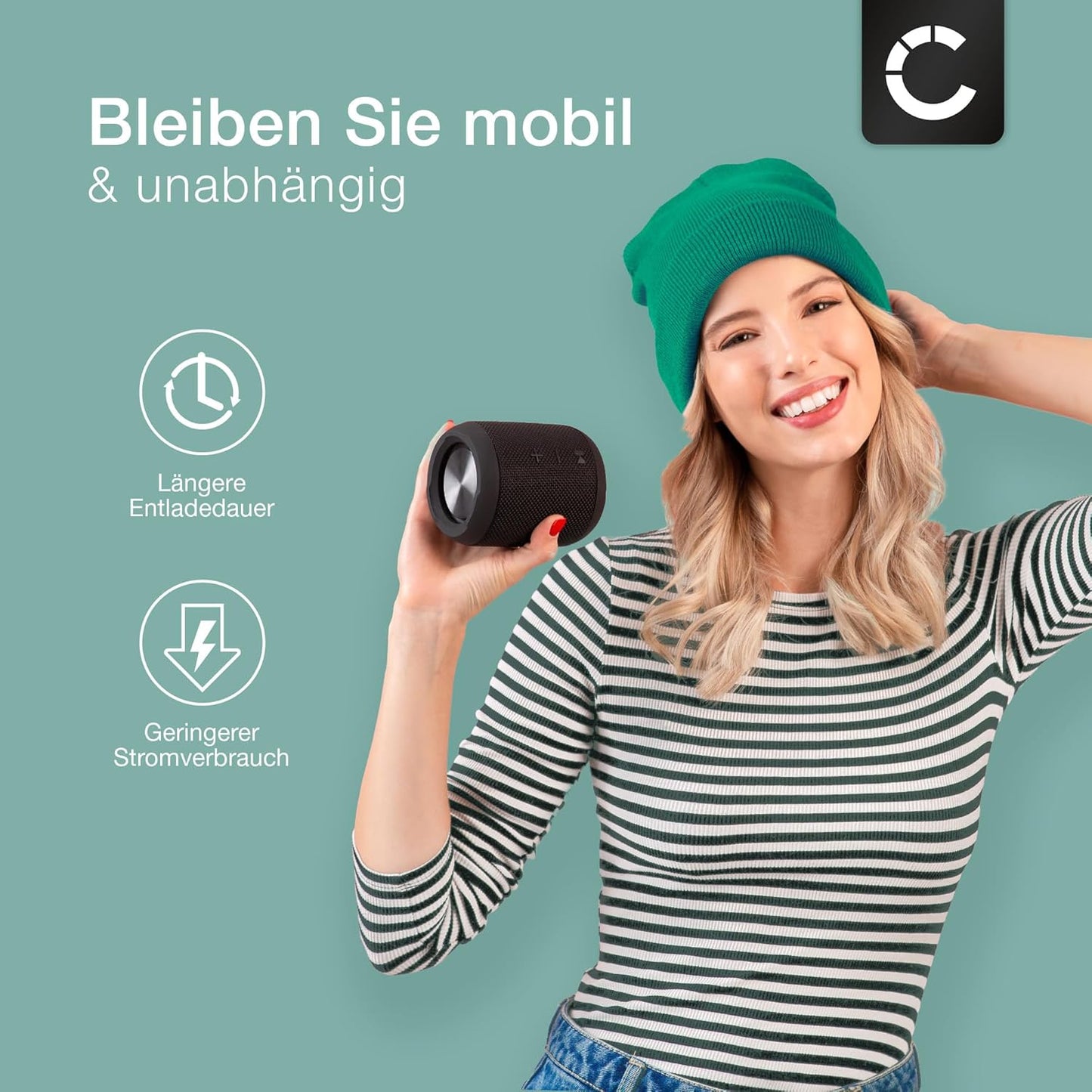 Ersatzakku für Teufel Boomster ICR18650 (2020), 5200mAh