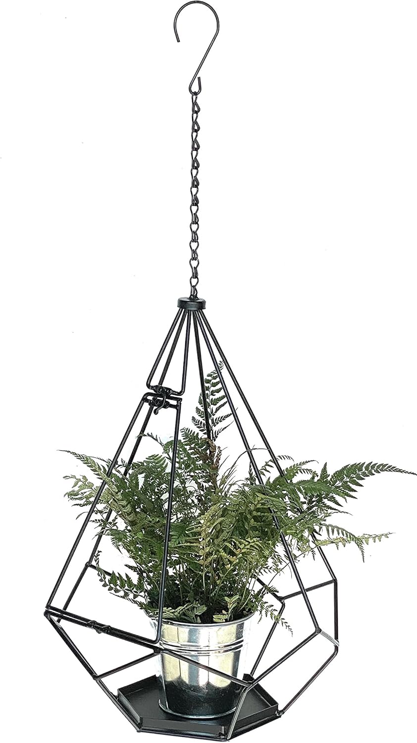 Blumenampel mit Tür 96075, Industrial Look