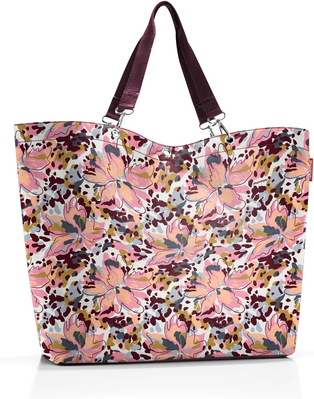 Shopper XL Tasche, Flora Rose