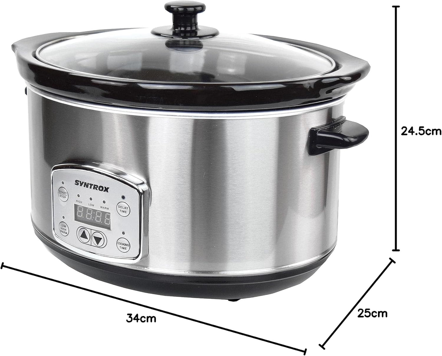 Slow Cooker mit Warmhaltefunktion