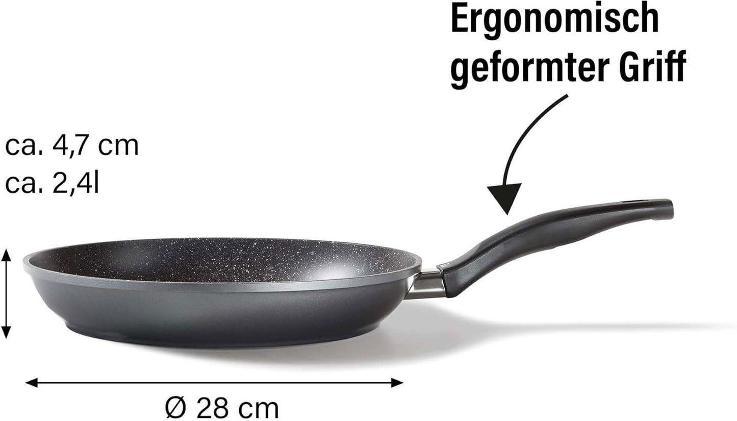 Bratpfanne, Schwarz 28 cm