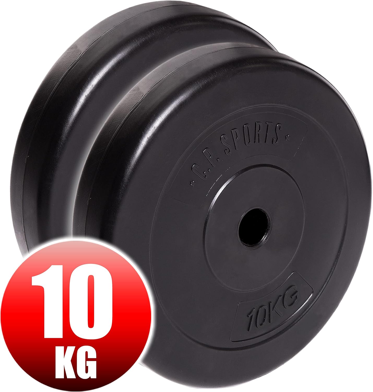 Hantelscheiben-Set 30mm, PAAR 10kg