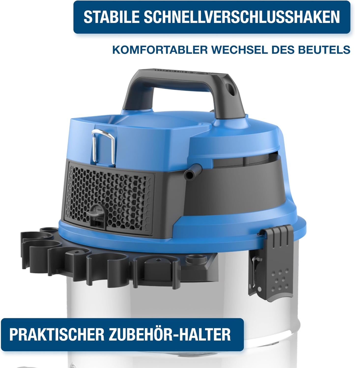 Nass- und Trockensauger, 1600W, 20 Liter