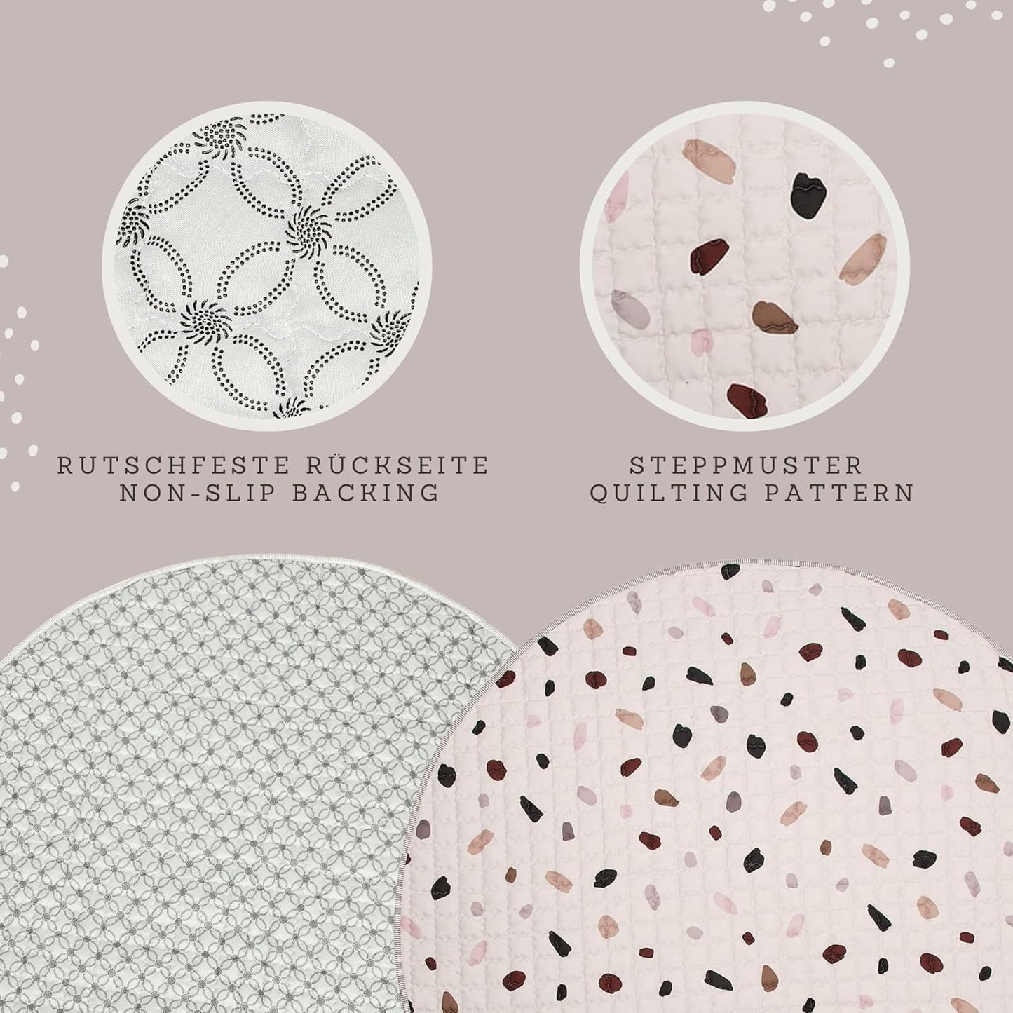 Babykrabbeldecke Confetti, Konfetti