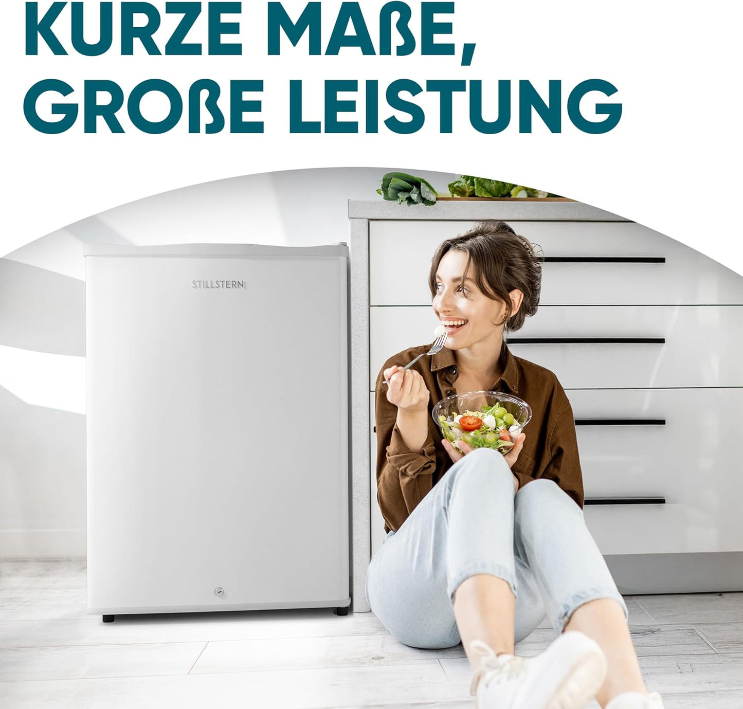 Mini-Gefrierschrank, Weiss