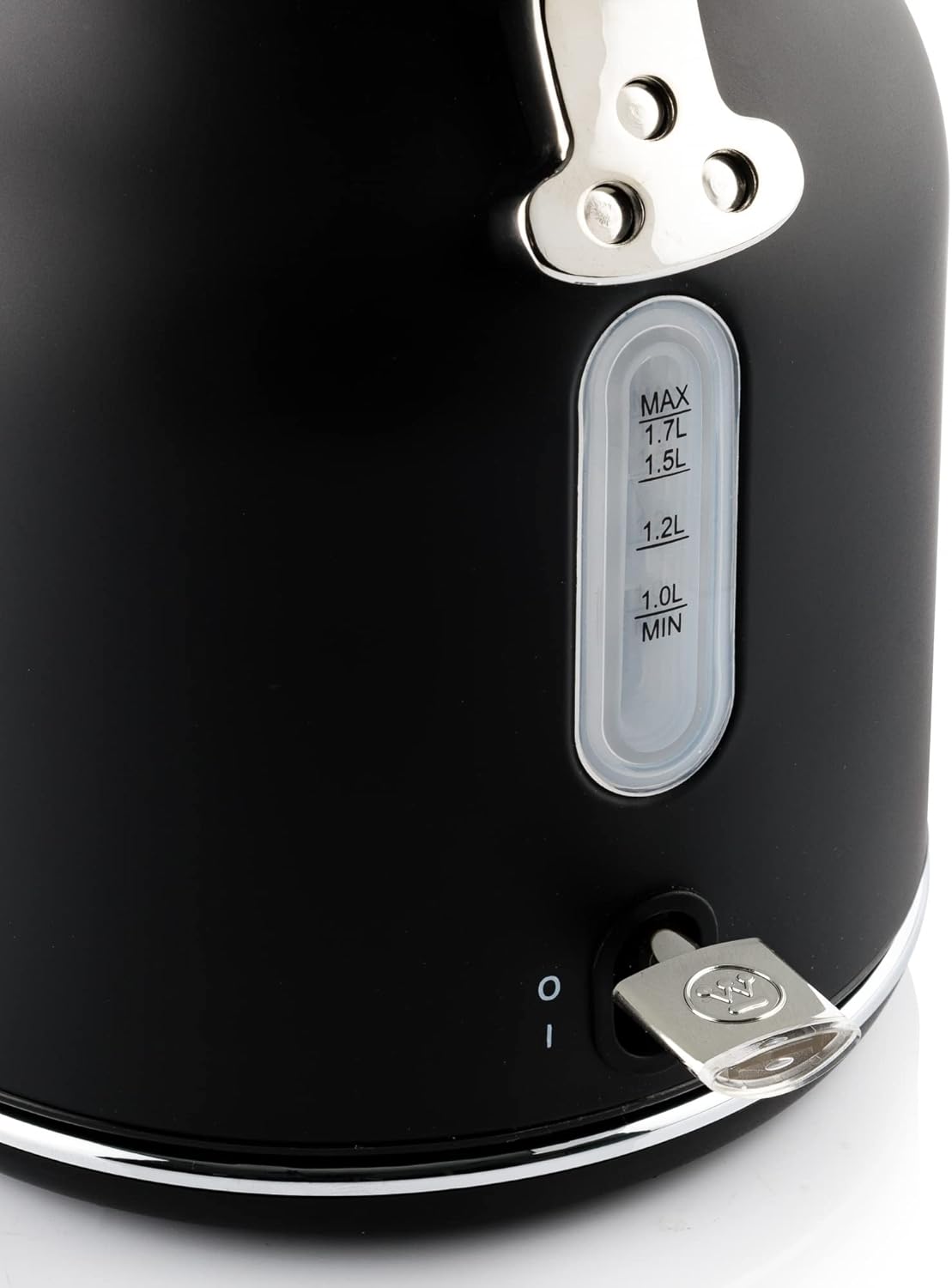 Retroline Frühstück-Set mit Toaster & Wasserkocher, Bundle mit 2-Scheiben Toaster schwarz