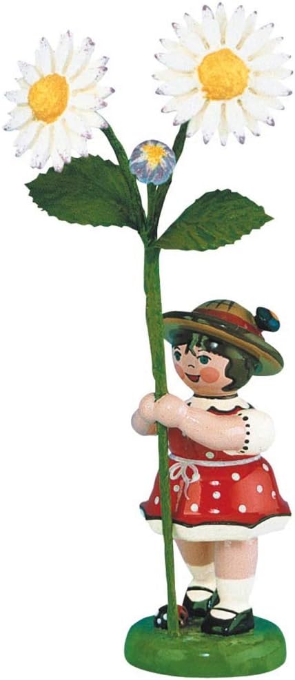 Blumenmädchen mit Gänseblümchen