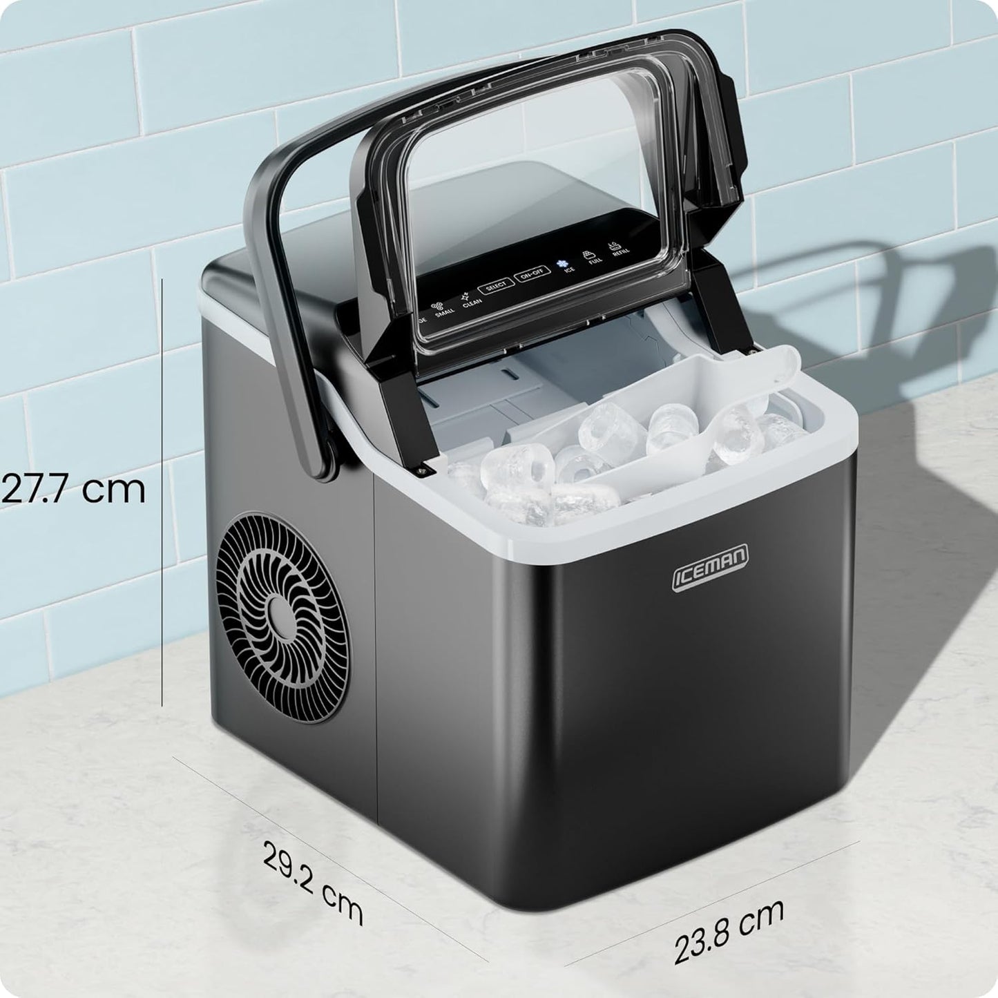 Eismaschine Iceman mit Selbstreinigung