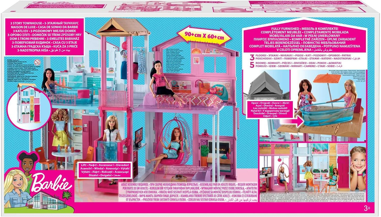 Traumvilla Stadthaus Spielset, Rosa-weiss