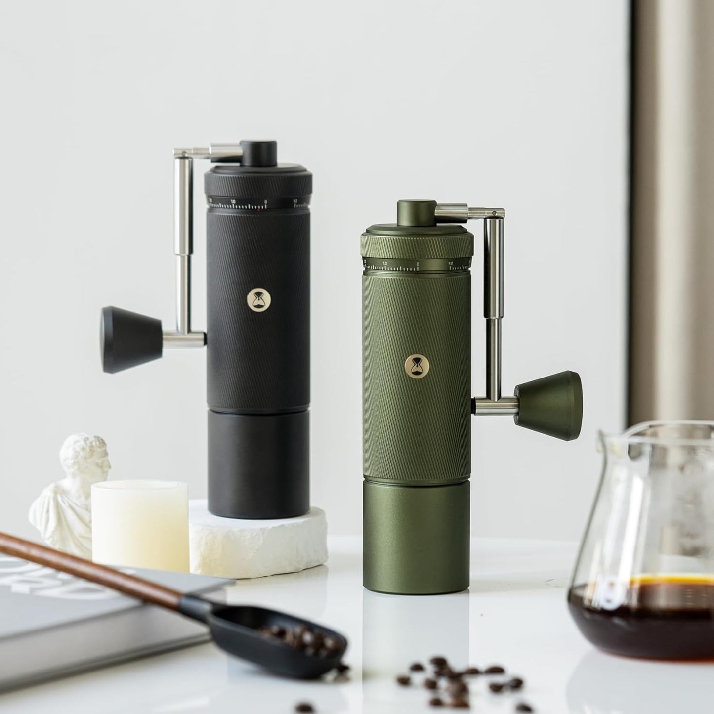 Manuelle Kaffeemühle S3, Grün