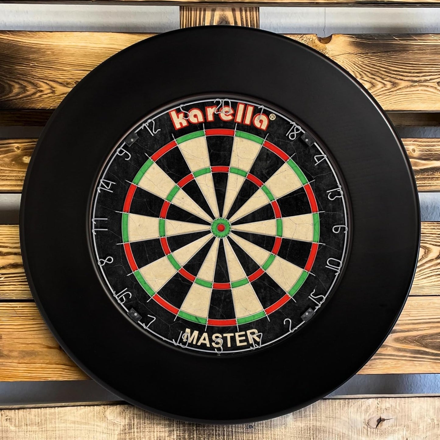 Dartboard Surround, Karella Catchring schwarz
