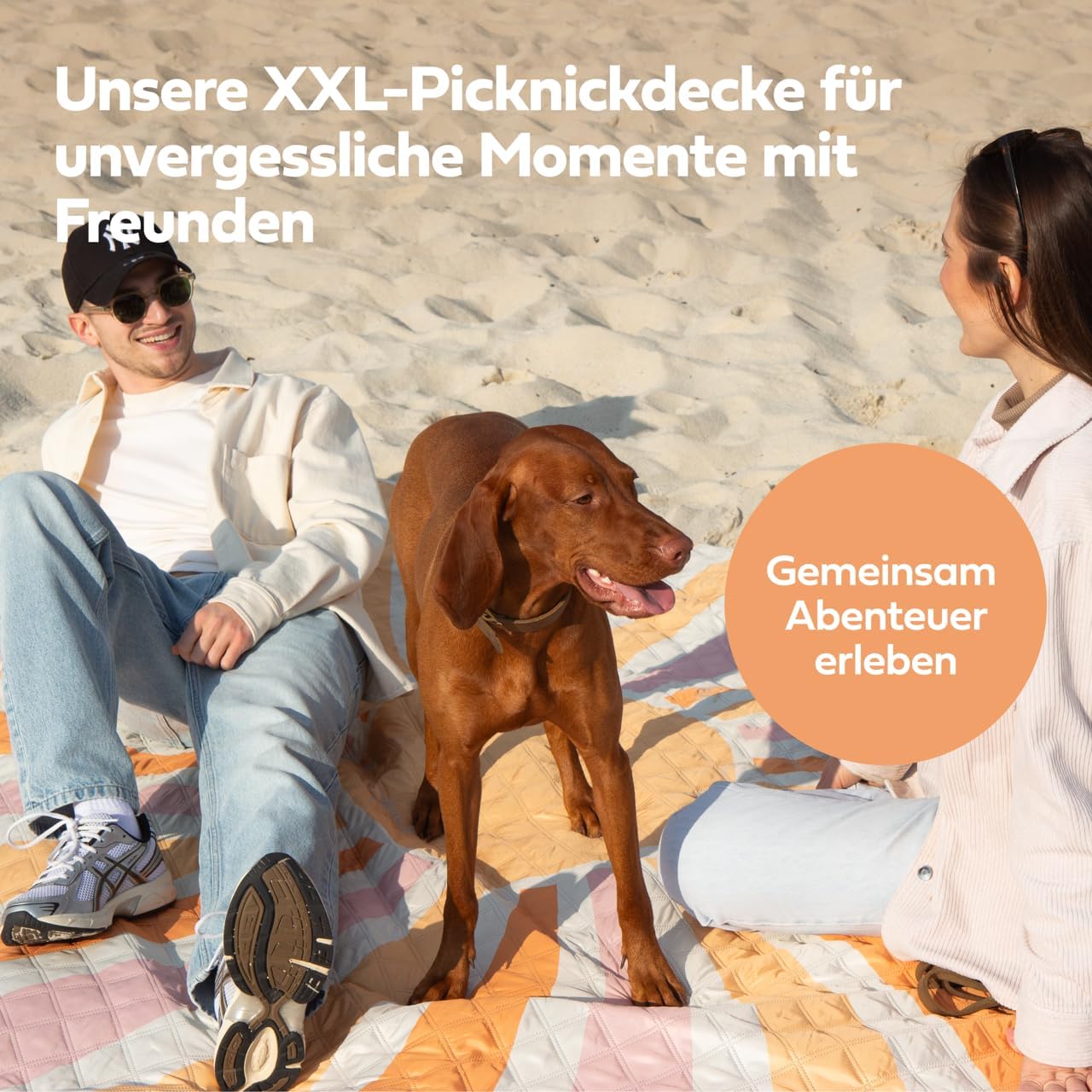 XXL Campingdecke, Sonne