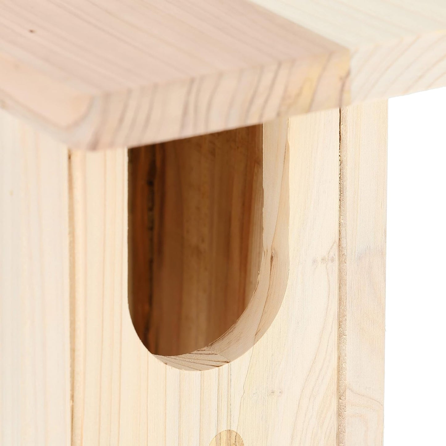 Nistkasten für Halbhöhlenbrüter aus Holz