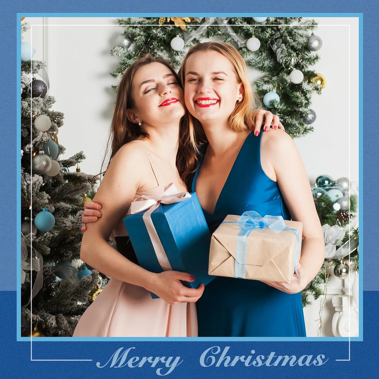 Adventskalender Schmuck-Bastelset, Blau