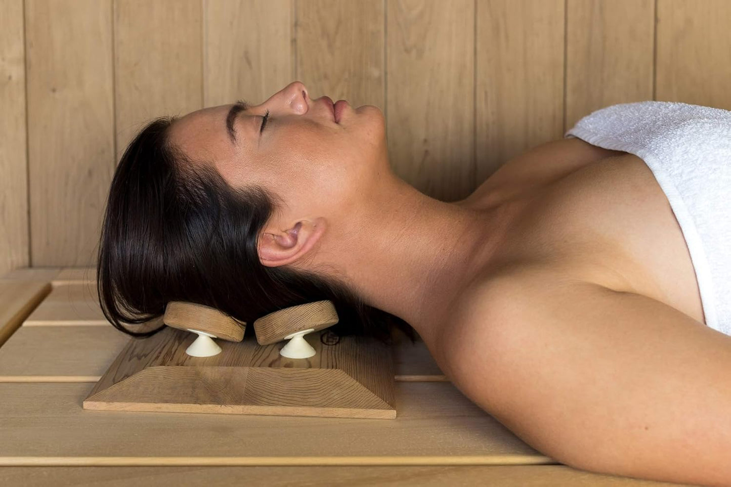 Luxus Sauna Kopfstütze