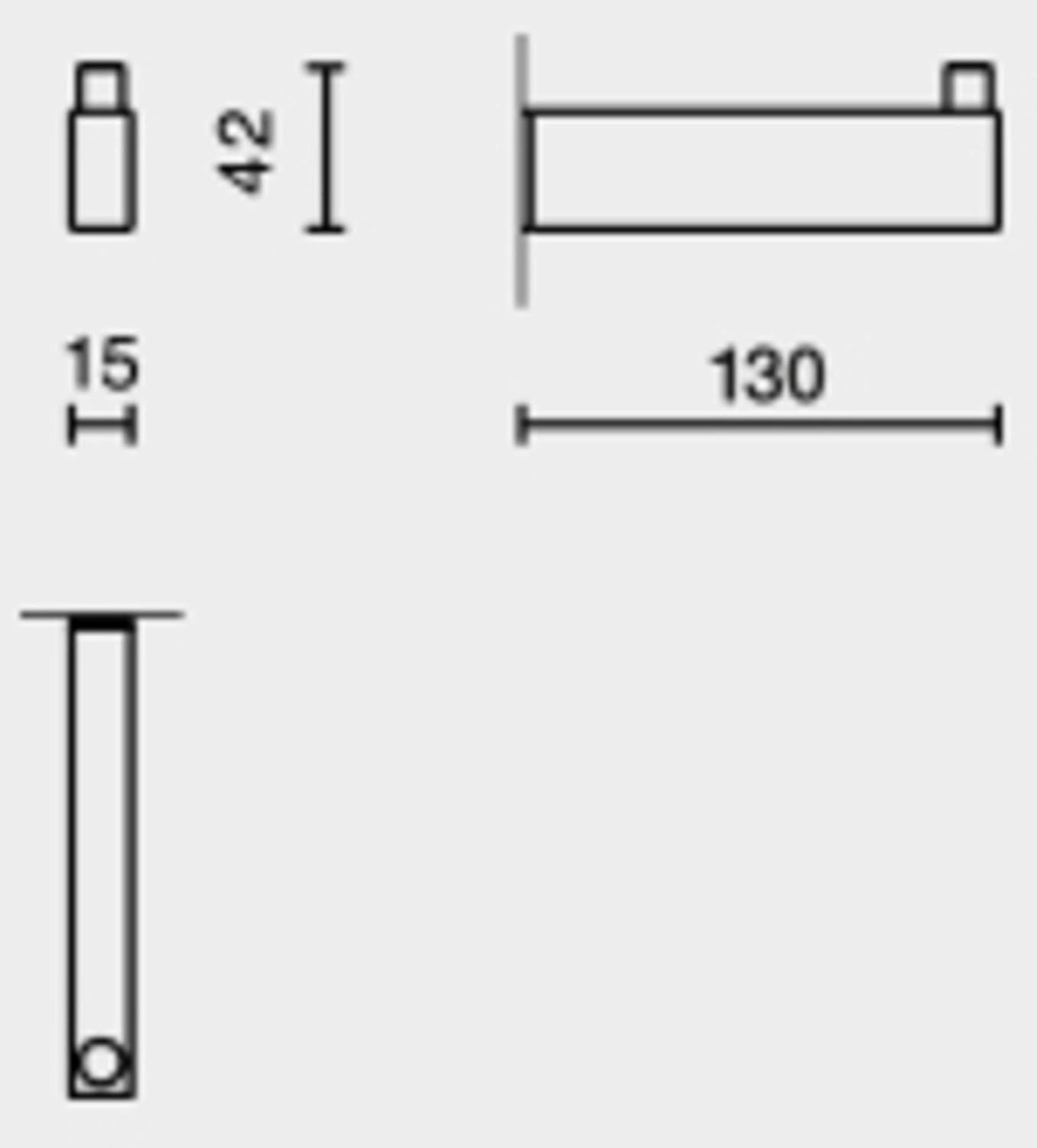 Ersatzrollenhalter LINEA
