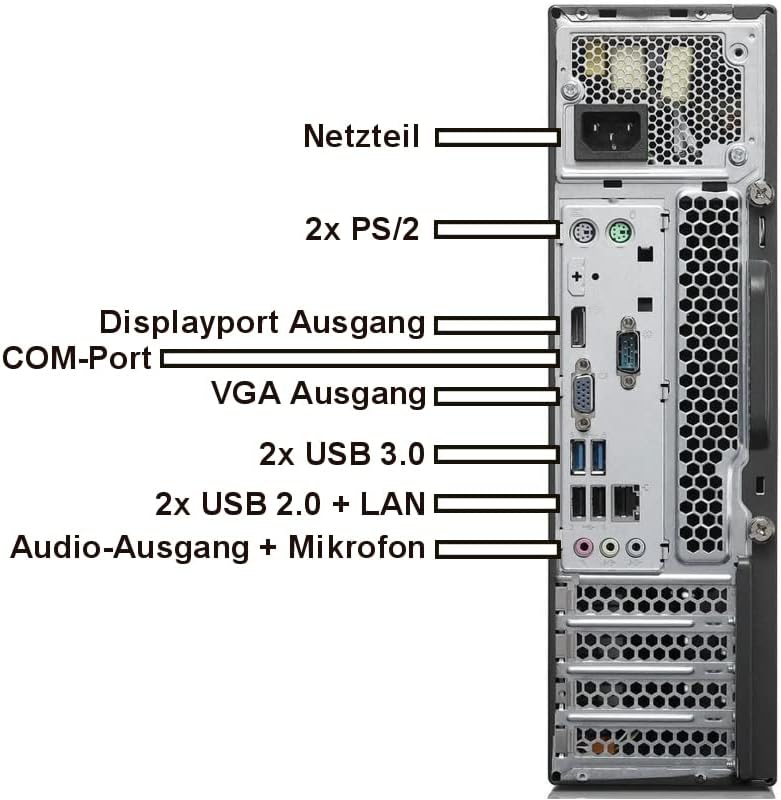 ThinkCentre M79 Mini PC mit Windows 11 Pro, AMD A4 - 16 GB - 512 SSD AMD A4