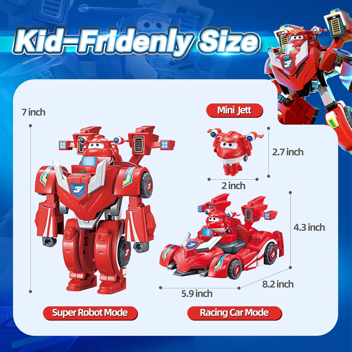 2-in-1 Super Robot Suit Jett, Jett BOT