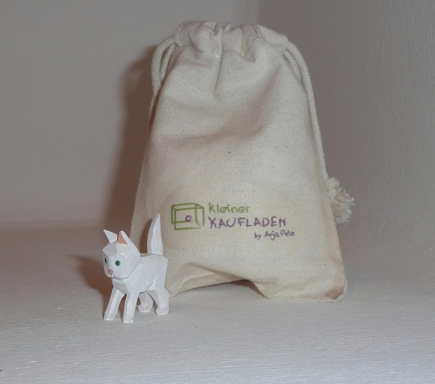 Katze Krippenfigur