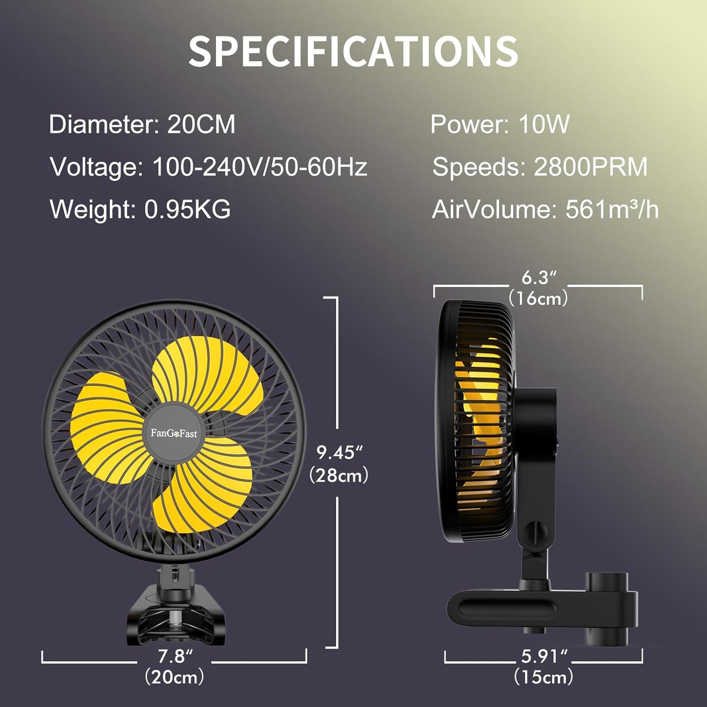 Grow Clip-Ventilator