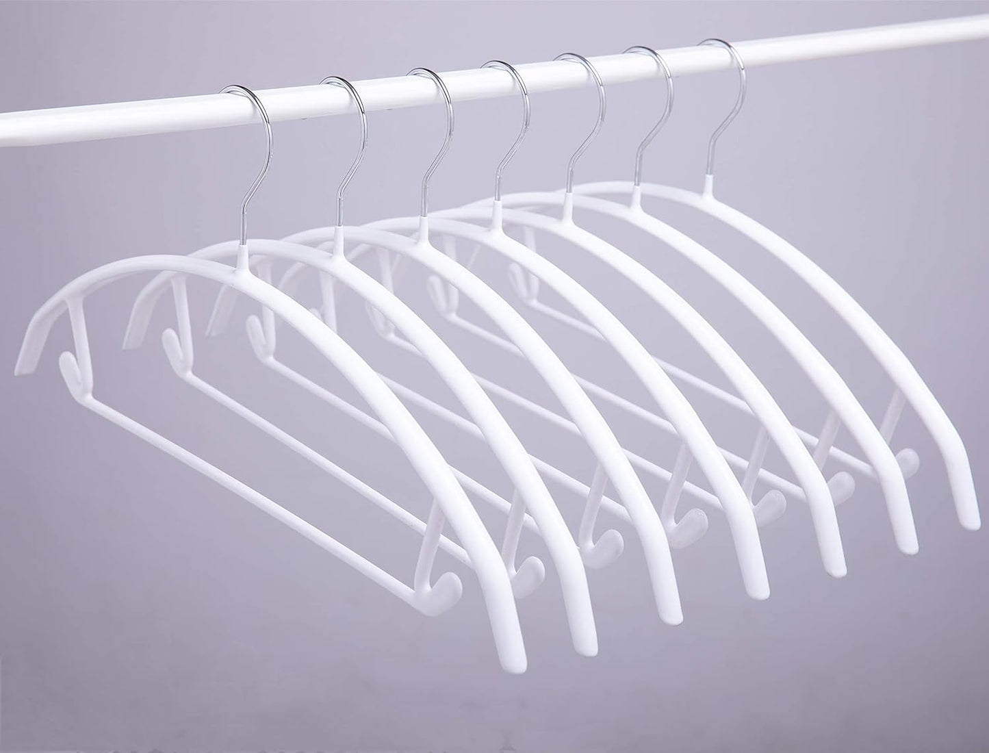 10er-Set Kleiderbügel, Weiss Pack of 10