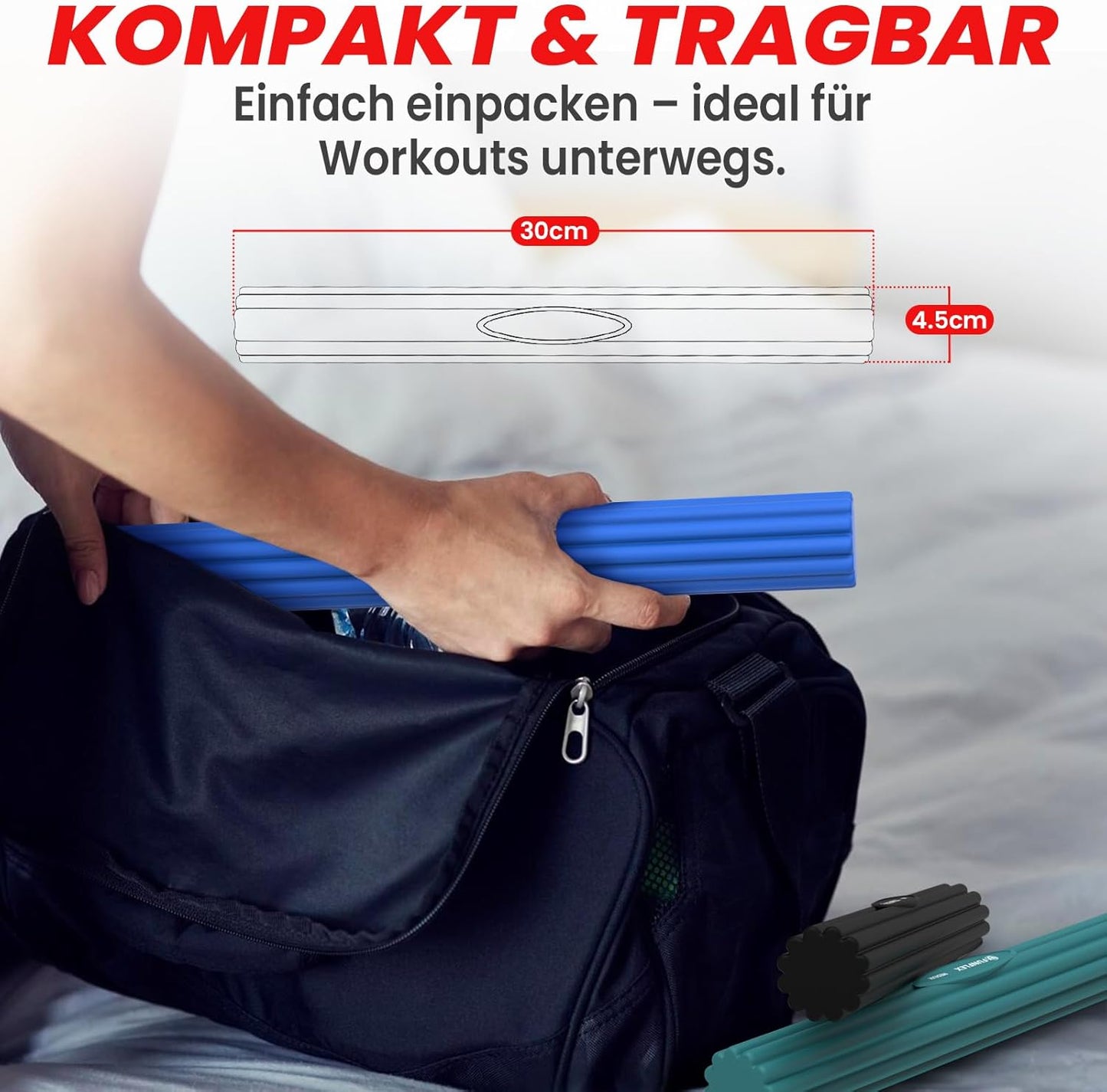 Widerstandsstangen-Set für Griffkraft & Fitness, balu