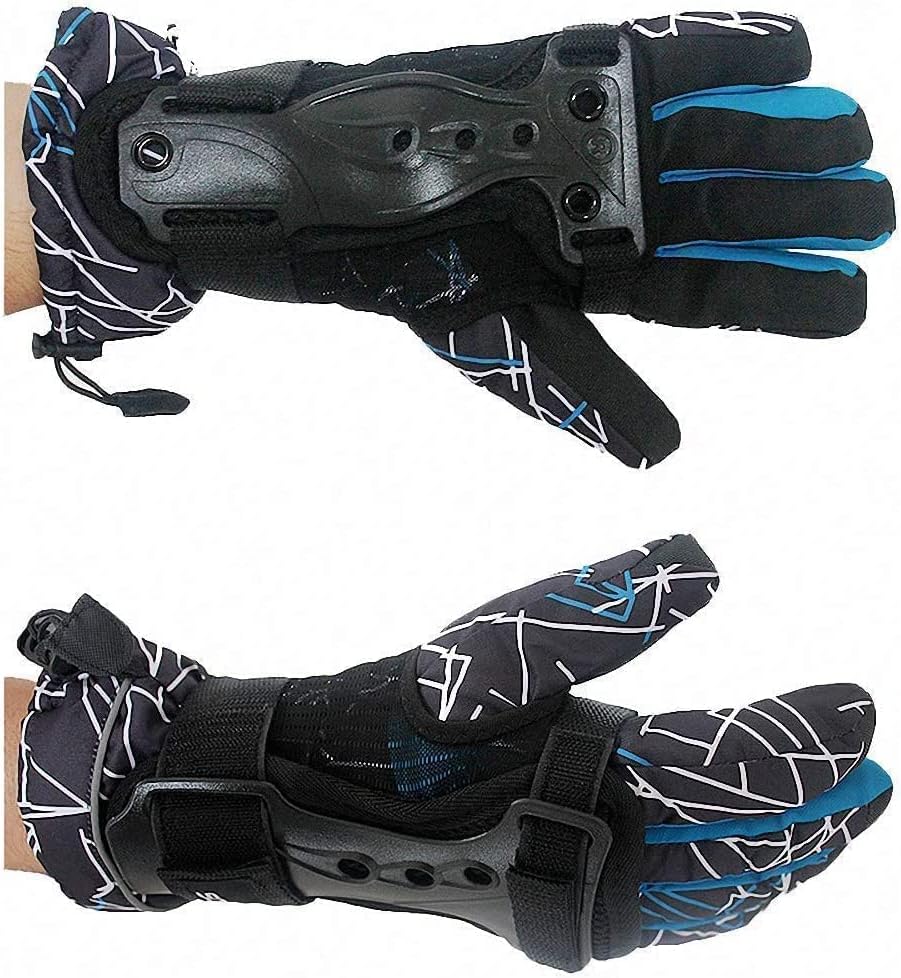 Handgelenkschoner für Skating und Snowboard, Schwarz M