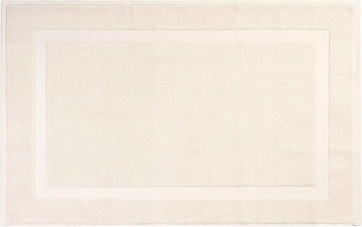 Badvorleger, 60 x 100 cm, 60 x 100 cm (Rechteckig) Creme