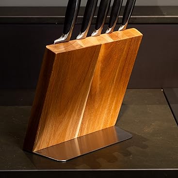 Magnetmesserblock, Acacia / 27.5x27.5CM