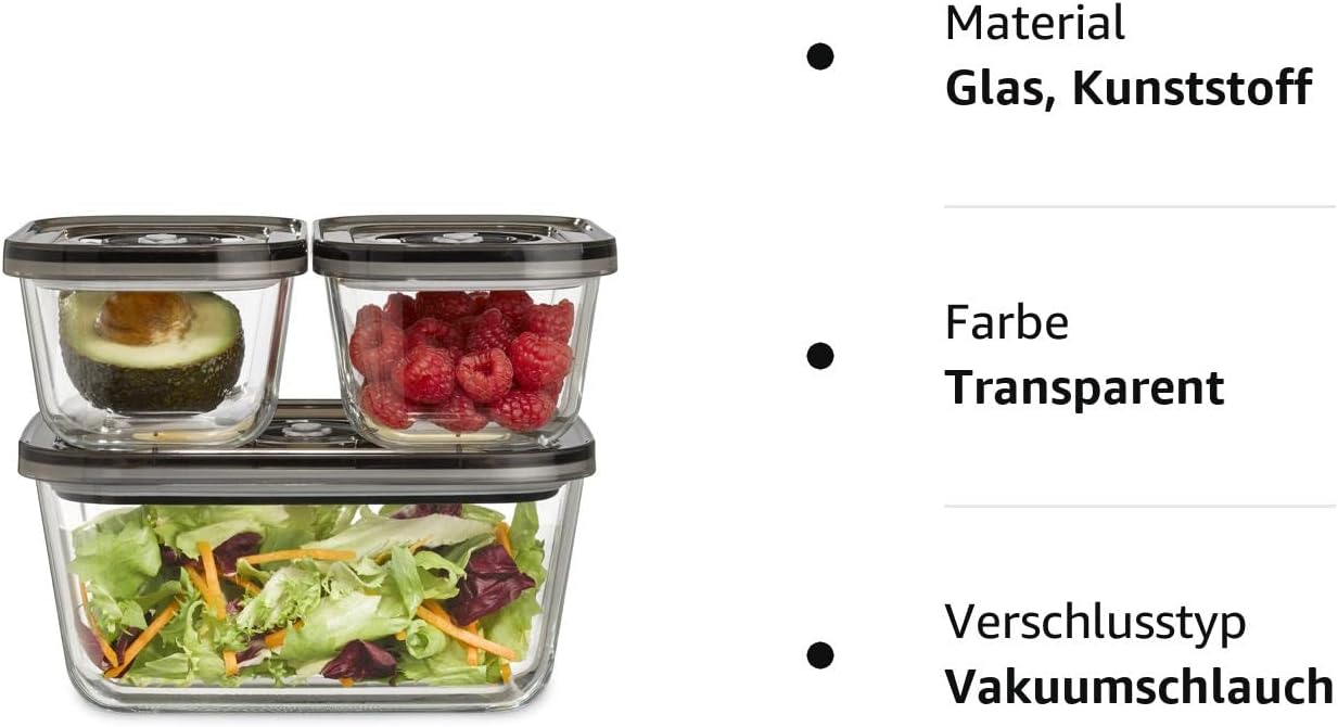 Vakuumier-Behälter Eco Set 3 Stück