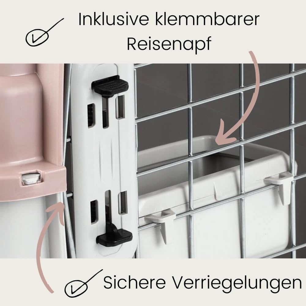 2er-Set Tiertransportboxen