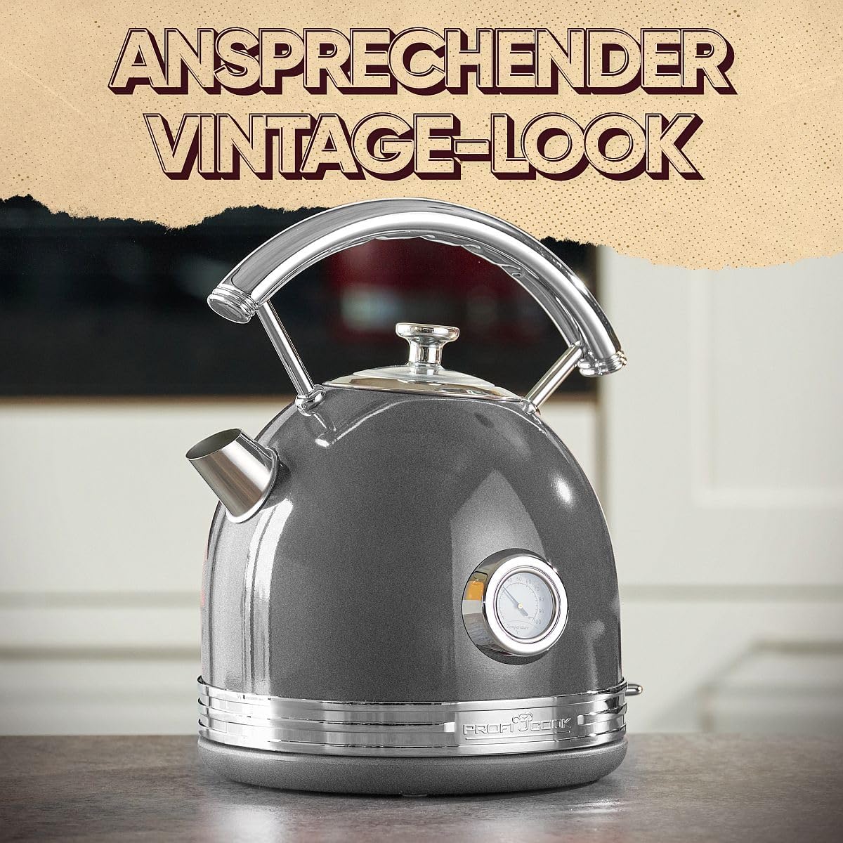 Retro Wasserkocher PC-WKS 1192