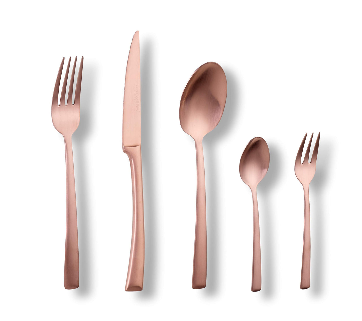 30 tlg. Tafelbesteck, Bronze, 30tlg. - mattiert